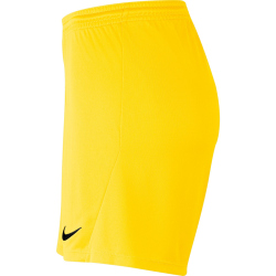 NIKE Park III Dri-FIT Knit Fußball Shorts Damen 719 - tour yellow/black S