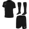 NIKE Park 20 Dri-FIT Kleinkinder Minikit Trikot+Shorts+Stutzen black/black/white XS (98-104 cm)
