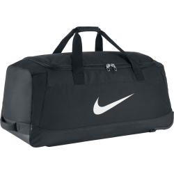 NIKE Club Team Sporttasche mit Rollen Trolley schwarz