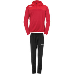 Kempa Emotion 2.0 1/4-Zip Trainingsanzug chilirot/rot 116