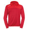 Kempa Emotion 2.0 1/4-Zip Trainingsanzug chilirot/rot 4XL