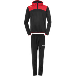 Kempa Emotion 2.0 1/4-Zip Trainingsanzug schwarz/rot/gelb...
