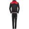 Kempa Emotion 2.0 1/4-Zip Trainingsanzug schwarz/rot/gelb 116