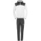 Kempa Emotion 2.0 1/4-Zip Trainingsanzug weiß/anthrazit 4XL