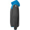 Kempa Emotion 2.0 1/4-Zip Trainingsanzug anthrazit/kempablau 116