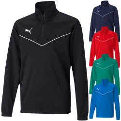 PUMA teamRISE 1/4-Zip Top Kinder
