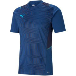 PUMA teamCUP Trainingsshirt limoges/peacoat/blue atoll S