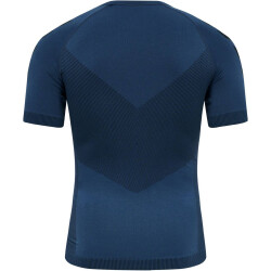 hummel First Seamless kurzarm Funktionsshirt dark denim XS/S