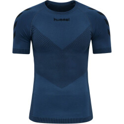 hummel First Seamless kurzarm Funktionsshirt dark denim XS/S