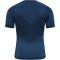 hummel First Seamless kurzarm Funktionsshirt dark denim XS/S