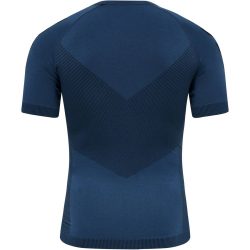 hummel First Seamless kurzarm Funktionsshirt dark denim...