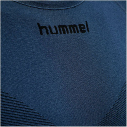 hummel First Seamless langarm Funktionsshirt Herren dark denim XS/S