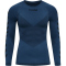 hummel First Seamless langarm Funktionsshirt Herren dark denim XS/S
