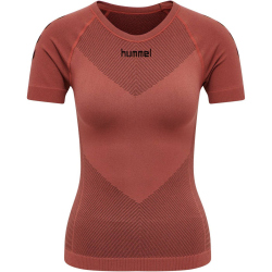 hummel First Seamless kurzarm Funktionsshirt Damen marsala XL/XXL