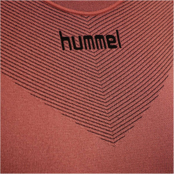 hummel First Seamless kurzarm Funktionsshirt Damen marsala XL/XXL