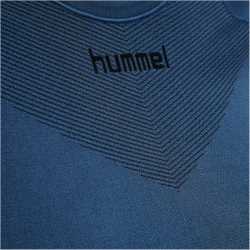 hummel First Seamless kurzarm Funktionsshirt Damen dark denim XL/XXL