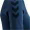hummel First Seamless kurzarm Funktionsshirt Damen dark denim XL/XXL