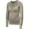 hummel First Seamless langarm Funktionsshirt Damen london fog M/L