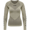 hummel First Seamless langarm Funktionsshirt Damen london fog M/L