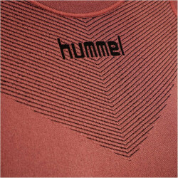 hummel First Seamless langarm Funktionsshirt Damen marsala M/L