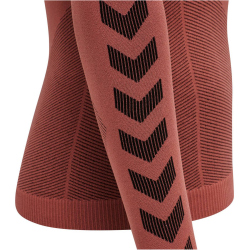hummel First Seamless langarm Funktionsshirt Damen marsala XL/XXL