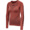 hummel First Seamless langarm Funktionsshirt Damen marsala XL/XXL