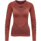 hummel First Seamless langarm Funktionsshirt Damen marsala XL/XXL