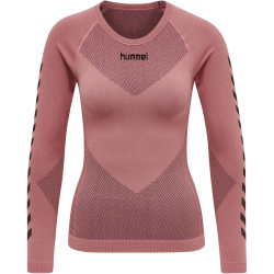 hummel First Seamless langarm Funktionsshirt Damen dusty rose M/L