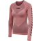 hummel First Seamless langarm Funktionsshirt Damen dusty rose M/L