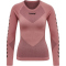 hummel First Seamless langarm Funktionsshirt Damen dusty rose M/L
