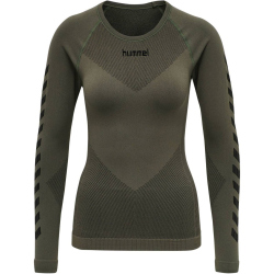 hummel First Seamless langarm Funktionsshirt Damen grape leaf XL/XXL
