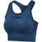 hummel First Seamless Sport-Bra Damen dark denim XS/S