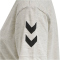hummel GO Baumwoll T-Shirt Damen kurzarm egret melange XS