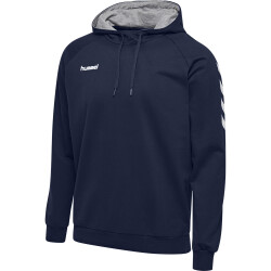 hummel GO Baumwoll Hoodie Herren india ink S