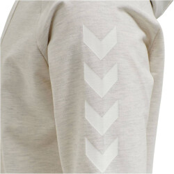 hummel GO Baumwoll Hoodie Herren egret melange S