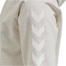 hummel GO Baumwoll Hoodie Herren egret melange XL