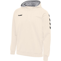 hummel GO Baumwoll Hoodie Kinder egret melange 116