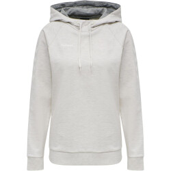 hummel GO Baumwoll Hoodie Damen egret melange XS