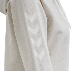 hummel GO Baumwoll Hoodie Damen egret melange XS