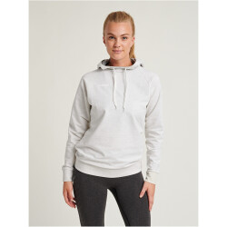 hummel GO Baumwoll Hoodie Damen egret melange XS