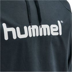 hummel GO Baumwoll Logo Hoodie Herren india ink S