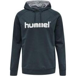 hummel GO Baumwoll Logo Hoodie Herren india ink XXL