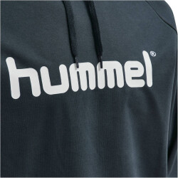 hummel GO Baumwoll Logo Hoodie Herren india ink XXL