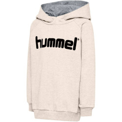 hummel GO Baumwoll Logo Hoodie Kinder egret melange 116