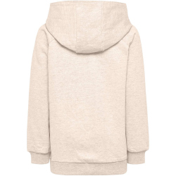 hummel GO Baumwoll Logo Hoodie Kinder egret melange 140