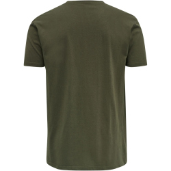 hummel GO Baumwoll Logo T-Shirt Herren grape leaf M