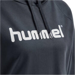 hummel GO Baumwoll Logo Hoodie Damen india ink M