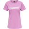 hummel GO Baumwoll Logo T-Shirt Damen kurzarm orchid XS