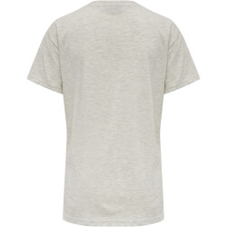 hummel GO Baumwoll Logo T-Shirt Damen kurzarm egret...