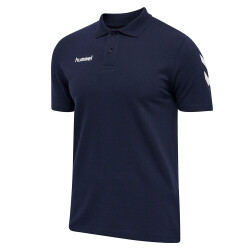 hummel GO Baumwoll Poloshirt Herren marine M